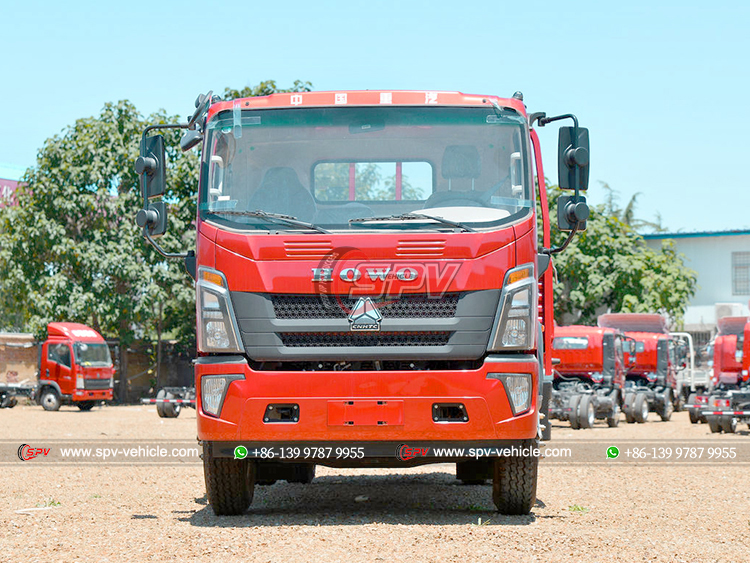 Howo Cargo Truck - Front Side